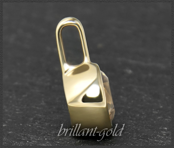Brillant Anhänger 585 Gelbgold; 0,90ct, VS2